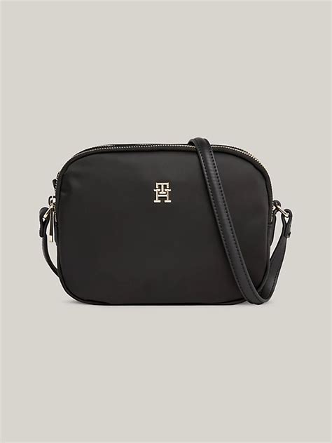 tommy hilfiger th emblem crossover bag.